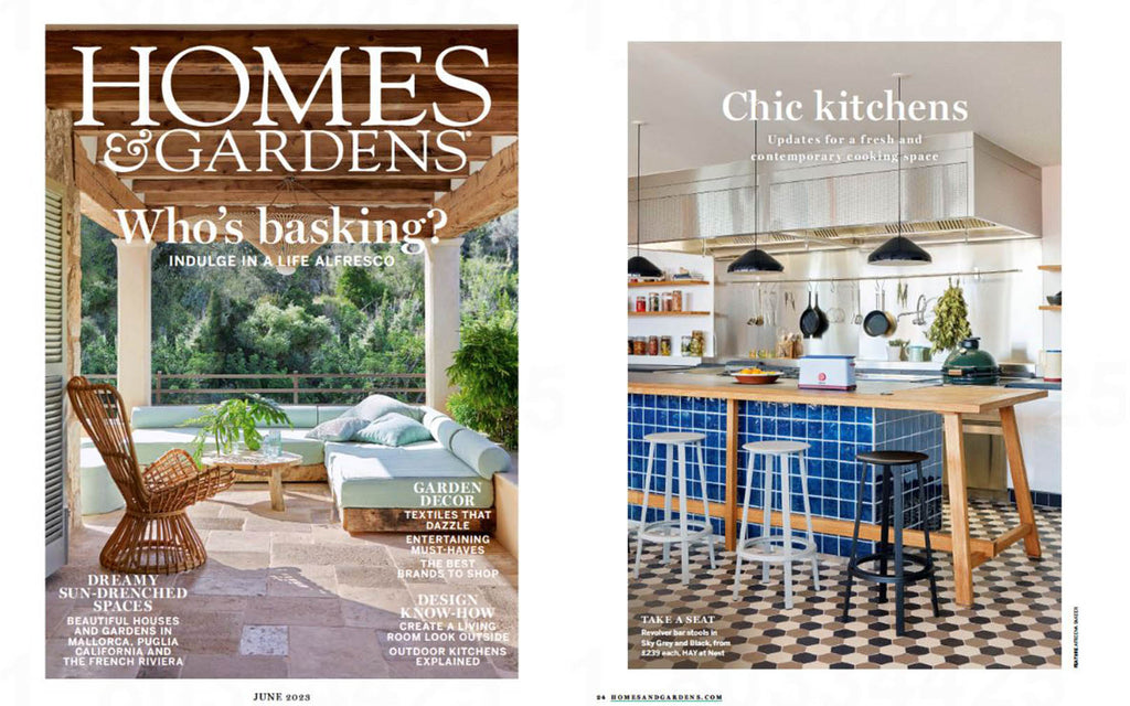 Homes & Gardens Magazine Who's Basking Indulge In A Life Alfresco June 2023  New