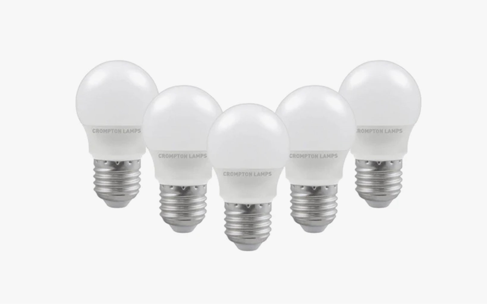 Crompton LED Dimmable Light Bulb Golf Ball Tom Raffield